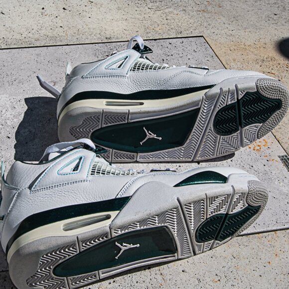 Nike Air Jordon 4 Oxidized Green  Men 10 1/2 - Picture 6 of 6